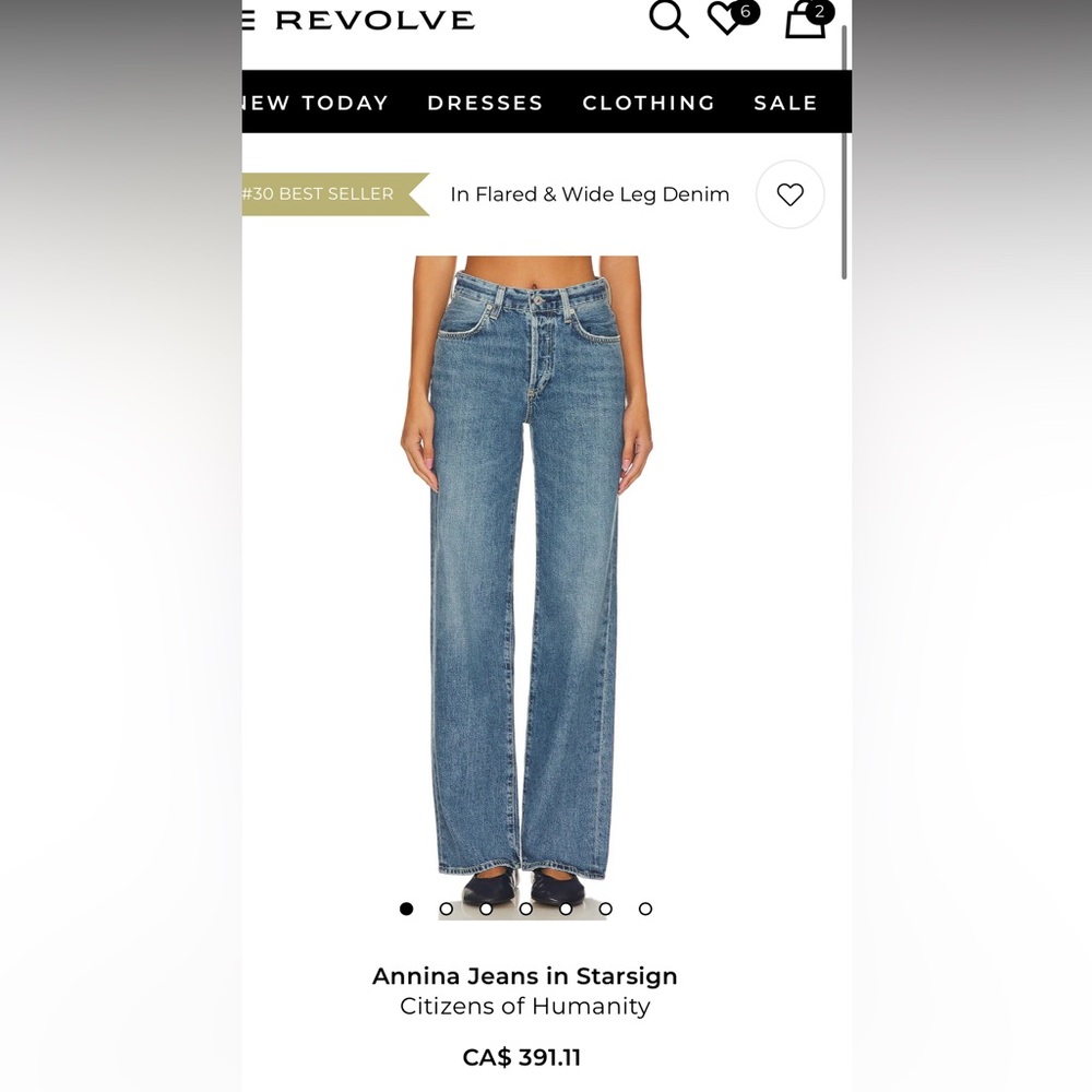 Citizens Of Humanity Annina Jeans 31-32" Inseam